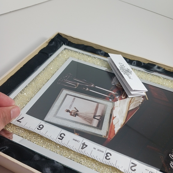 Oleg Cassini Crystal Diamond Picture Frame - Picture 6 of 10